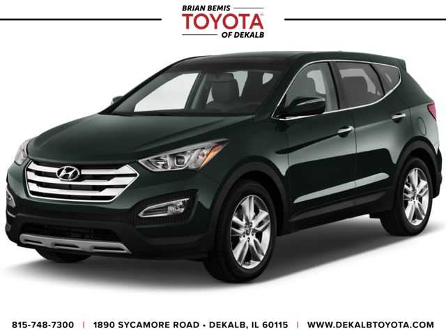hyundai santa fe 2014 5XYZU3LB4EG151757 image